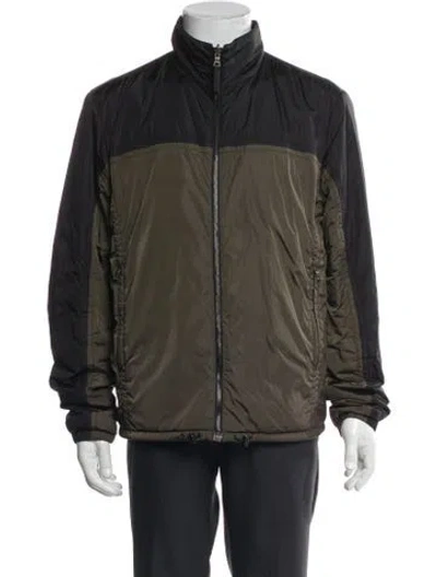 Pre-owned Prada Vintage 2007 Windbreaker In Green