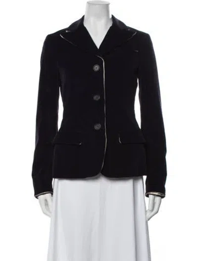 Pre-owned Prada Vintage 2008 Blazer In Purple