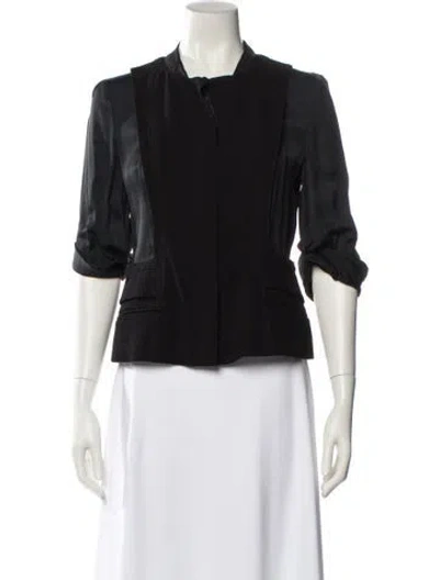 Pre-owned Prada Vintage 2008 Blouse In Black