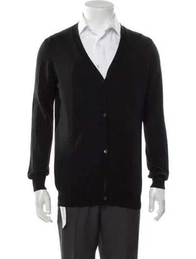 Pre-owned Prada Vintage 2008 Cardigan In Black
