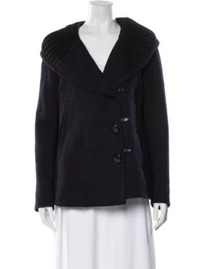 Pre-owned Prada Vintage 2008 Coat In Black