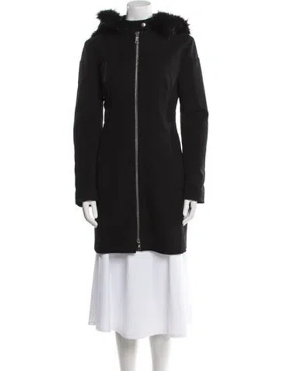 Pre-owned Prada Vintage 2008 Coat In Black