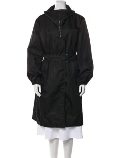 Pre-owned Prada Vintage 2008 Coat In Black