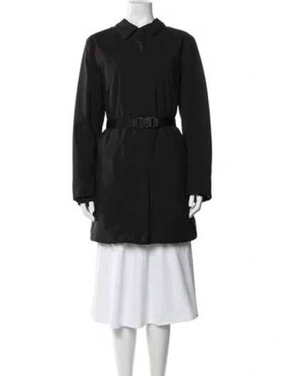 Pre-owned Prada Vintage 2008 Coat In Black