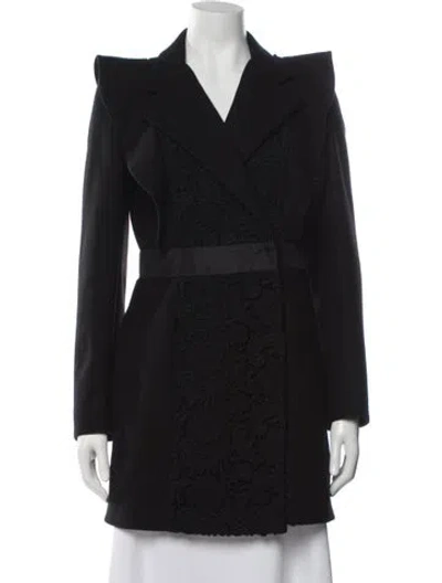 Pre-owned Prada Vintage 2008 Coat In Black
