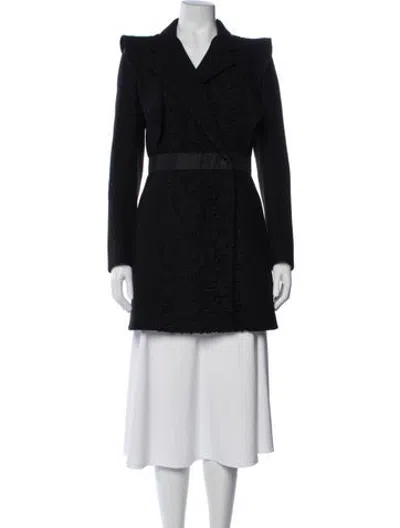 Pre-owned Prada Vintage 2008 Coat In Black