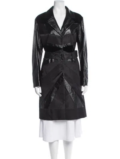 Pre-owned Prada Vintage 2008 Coat In Black
