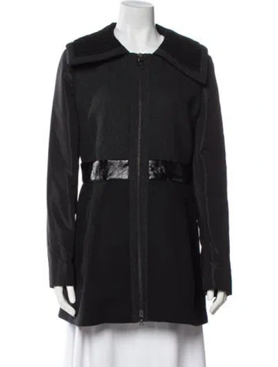 Pre-owned Prada Vintage 2008 Coat In Gray