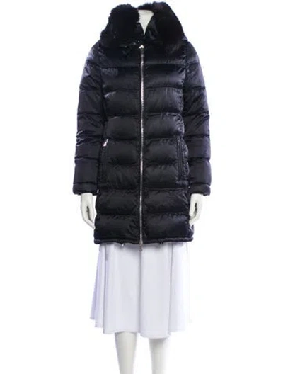 Pre-owned Prada Vintage 2008 Down Coat In Black