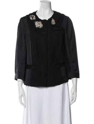 Pre-owned Prada Vintage 2008 Jacket In Black
