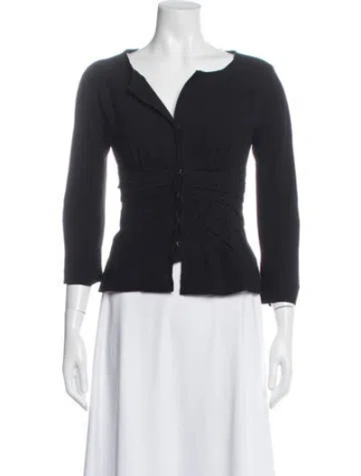 Pre-owned Prada Vintage 2008 Jacket In Black