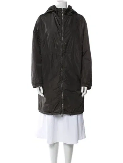 Pre-owned Prada Vintage 2008 Parka In Gray