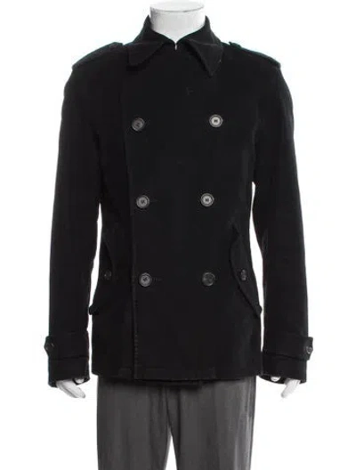 Pre-owned Prada Vintage 2008 Peacoat In Black