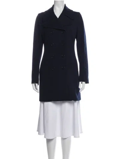 Pre-owned Prada Vintage 2008 Peacoat In Blue