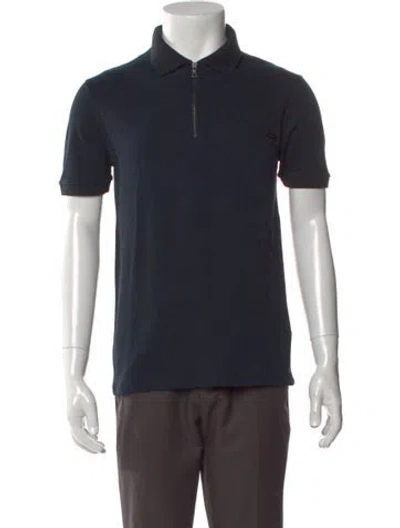 Pre-owned Prada Vintage 2008 Polo Shirt In Blue