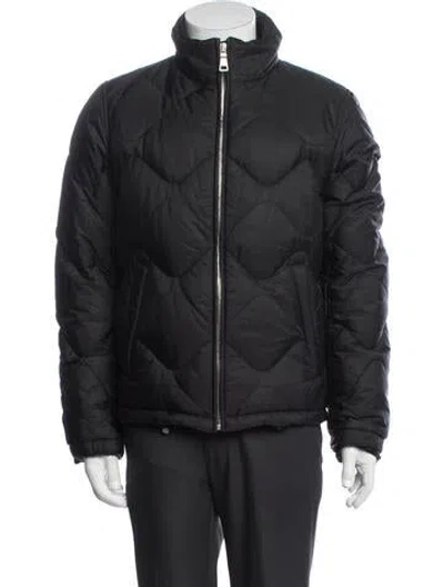 Pre-owned Prada Vintage 2008 Puffer Coat In Black