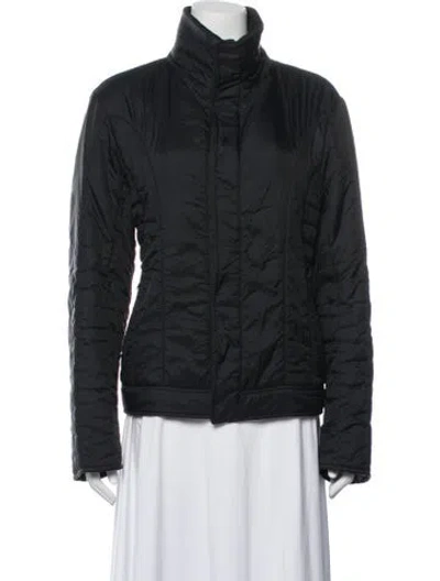 Pre-owned Prada Vintage 2008 Puffer Coat In Black
