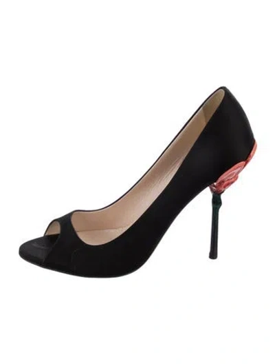 Pre-owned Prada Vintage 2008 Pumps In Black