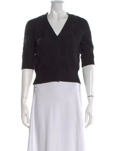 Pre-owned Prada Vintage 2008 Sweater In Black