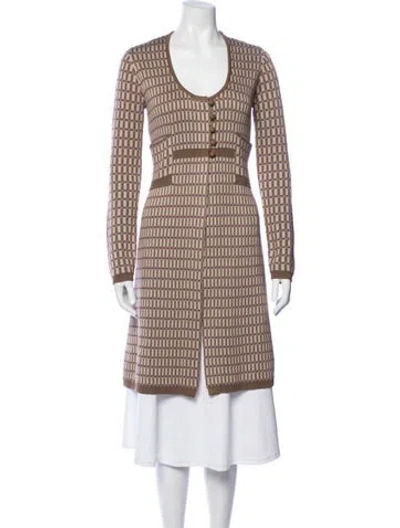 Pre-owned Prada Vintage 2008 Sweater In Brown