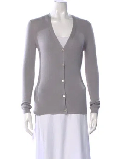 Pre-owned Prada Vintage 2008 Sweater In Gray