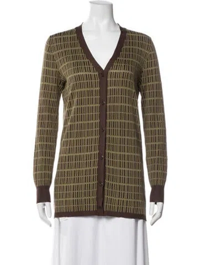 Pre-owned Prada Vintage 2008 Sweater In Green