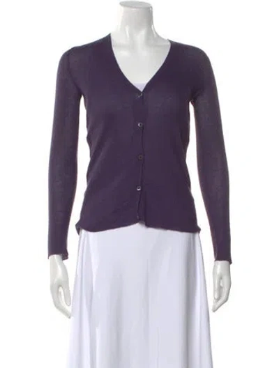 Pre-owned Prada Vintage 2008 Sweater In Purple