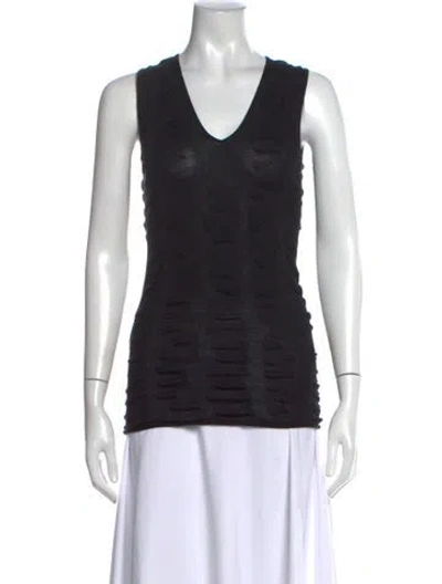 Pre-owned Prada Vintage 2008 Top In Black