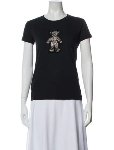 Pre-owned Prada Vintage 2008 T-shirt In Black