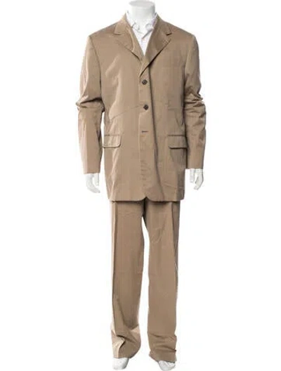 Pre-owned Prada Vintage 2008 Two-piece Blazer In Neutral