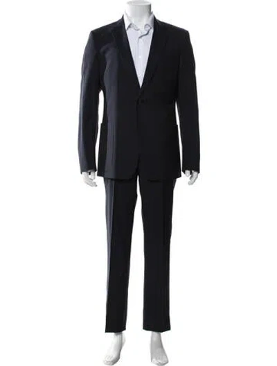 Pre-owned Prada Vintage 2008 Two-piece Suit In Blue