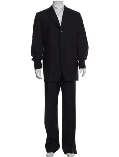 Pre-owned Prada Vintage 2008 Two-piece Suit In Blue