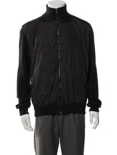 Pre-owned Prada Vintage 2008 Windbreaker In Black