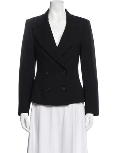 Pre-owned Prada Vintage 2009 Blazer In Black