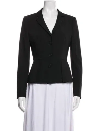 Pre-owned Prada Vintage 2009 Blazer In Black