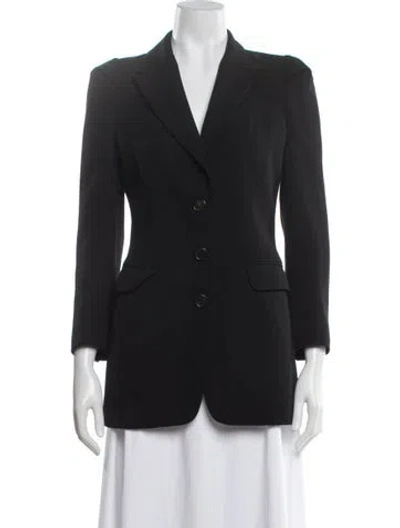 Pre-owned Prada Vintage 2009 Blazer In Black