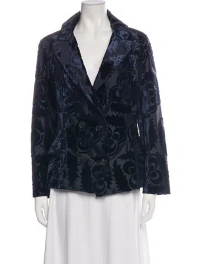 Pre-owned Prada Vintage 2009 Blazer In Blue