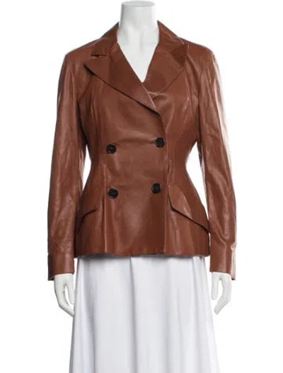 Pre-owned Prada Vintage 2009 Blazer In Brown