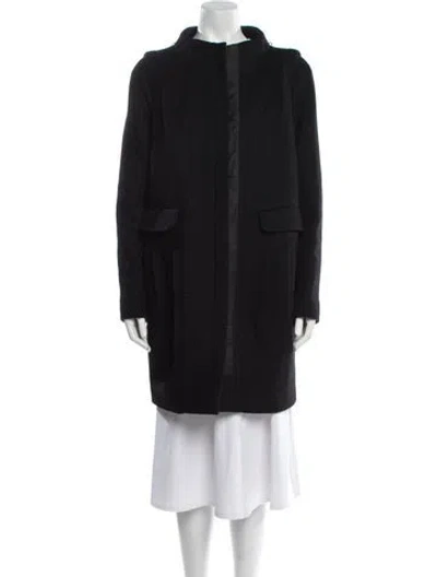Pre-owned Prada Vintage 2009 Coat In Black