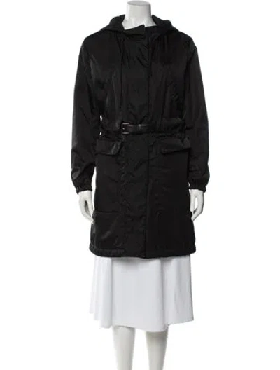 Pre-owned Prada Vintage 2009 Coat In Black