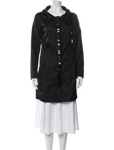 Pre-owned Prada Vintage 2009 Coat In Black