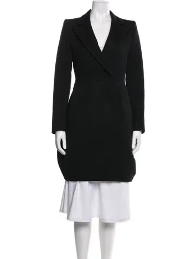 Pre-owned Prada Vintage 2009 Coat In Black