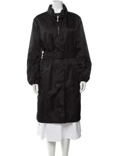Pre-owned Prada Vintage 2009 Coat In Black