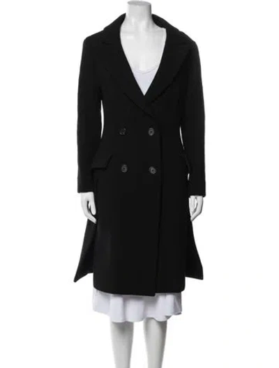 Pre-owned Prada Vintage 2009 Coat In Black