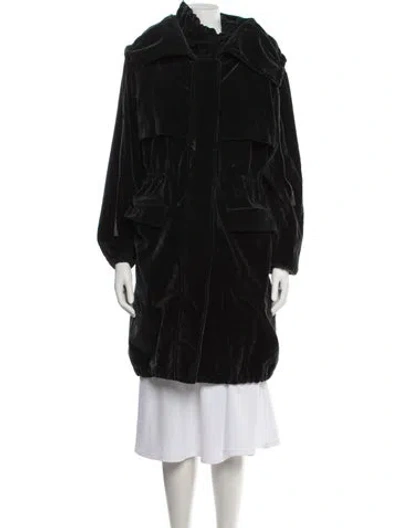 Pre-owned Prada Vintage 2009 Coat In Black