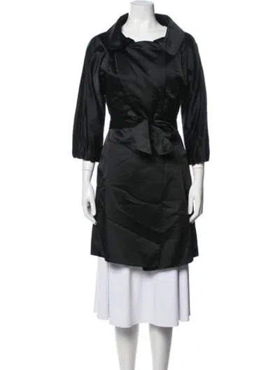 Pre-owned Prada Vintage 2009 Coat In Black
