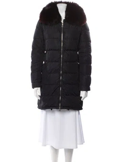 Pre-owned Prada Vintage 2009 Down Coat In Black