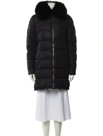 Pre-owned Prada Vintage 2009 Down Coat In Black