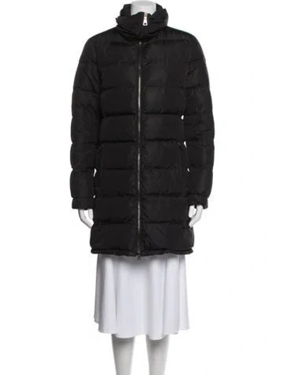 Pre-owned Prada Vintage 2009 Down Coat In Black
