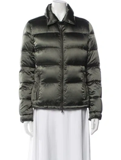 Pre-owned Prada Vintage 2009 Down Jacket In Green